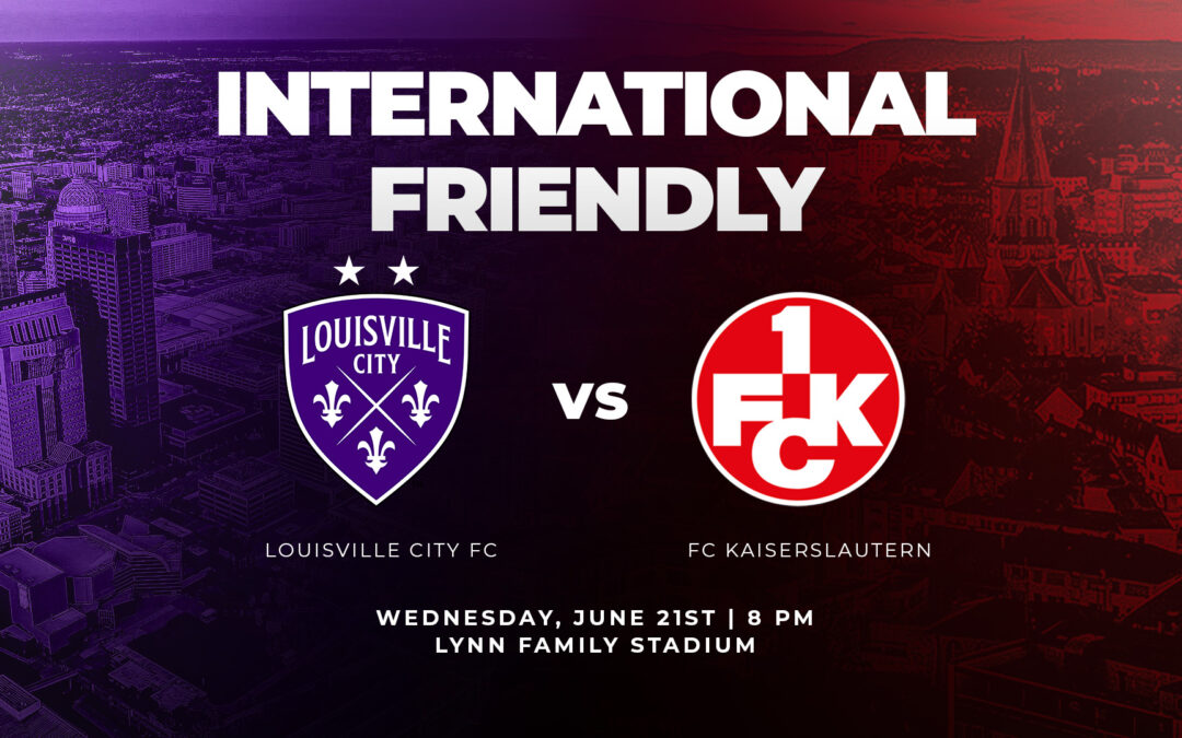 Global to host FC Kaiserslautern for their match vs. Louisville City