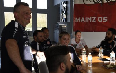 Mainz staff visits Global players and coaches